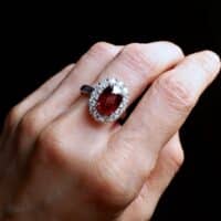 5 Carat Ruby Ring, unheated mozambique ruby ring, african ruby ring, unheated ruby ring, unheated ruby ring, ruby engagement rings singapore, Gem Gardener
