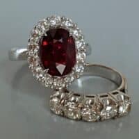 5 Carat Ruby Ring, unheated mozambique ruby ring, african ruby ring, unheated ruby ring, unheated ruby ring, ruby engagement rings singapore, Gem Gardener