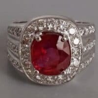 Blood Red Ruby Ring White Gold, unheated ruby ring white gold, natural ruby ring white gold, ruby ring mens for sale, buy online ruby gold ring, mens ruby ring gold, ruby ring singapore