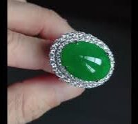 high quality imperial jade ring video