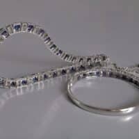 sapphire necklace and bracelet set, Burmese Sapphire Necklace, unheated sapphire necklace, natural blue sapphire necklace set, unheated sapphires singapore, blue sapphire singapore, Gem Gardener