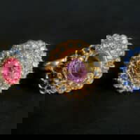 Padparadscha Sapphire Ring, padparadscha sapphire engagement ring, light padparadscha sapphire, padparadscha sapphire singapore, sapphire ring singapore, Gem Gardener