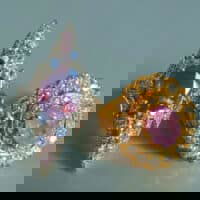 Padparadscha Sapphire Ring, padparadscha sapphire engagement ring, light padparadscha sapphire, padparadscha sapphire singapore, sapphire ring singapore, Gem Gardener
