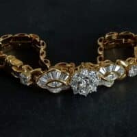 vintage diamond bracelet, straits chinese gold jewellery, peranakan bracelet, vintage peranakan jewellery, antique peranakan jewellery, diamond bracelet singapore, Gem Gardener