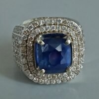 blue sapphire mens ring, mens ring vintage, vintage sapphire rings for sale, men's sapphire rings for sale, blue sapphire ring for men, blue sapphire ring singapore, Gem Gardener