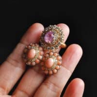 Padparadscha Sapphire Ring, padparadscha sapphire engagement ring, light padparadscha sapphire, padparadscha sapphire singapore, sapphire ring singapore, Gem Gardener