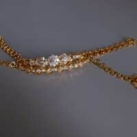 Dainty Diamond Bracelet, delicate diamond bracelet, old european cut diamond bracelet peranakan bracelet, peranakan jewelry singapore, Gem Gardener