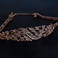 Old Mine Cut Diamond Bracelet, peranakan bracelet, antique peranakan jewellery, peranakan jewelry singapore, antique diamond bracelets for sale, Gem Gardener