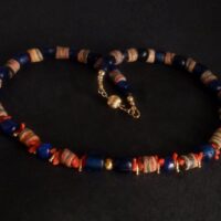 Roman Glass Necklace, ancient roman jewelry reproductions, ancient style jewelry for sale