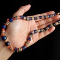 Roman Glass Necklace, ancient roman jewelry reproductions, ancient style jewelry for sale