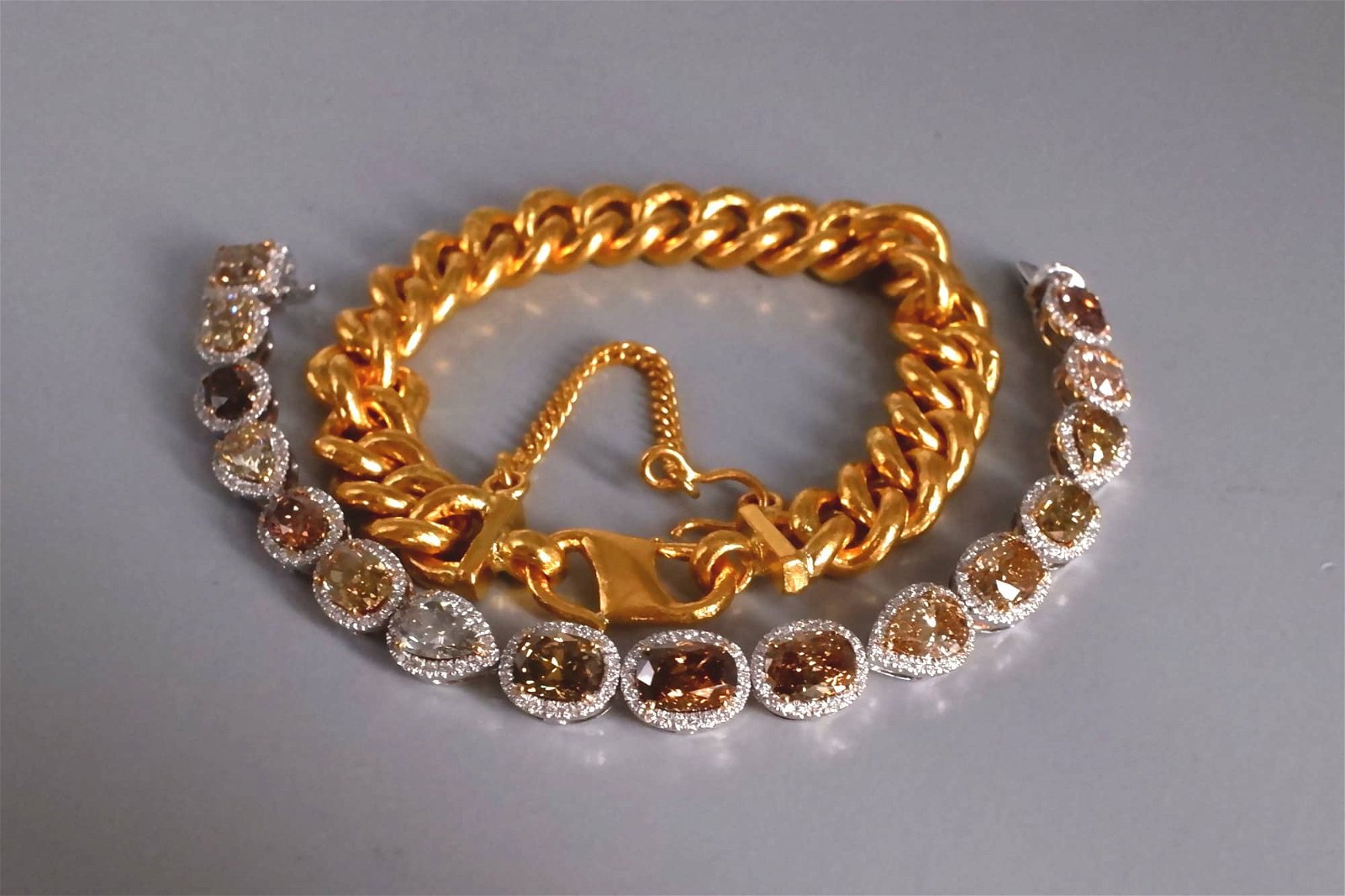 Fancy Color Diamond Bracelet, fancy color diamond jewelry, fancy yellow diamond bracelet, diamond bracelet singapore, tennis bracelet singapore, diamond jewellery singapore, vintage diamond bracelets, Gem Gardener