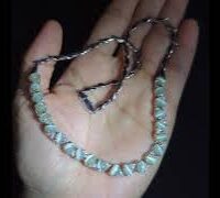cat's eye necklace white gold video