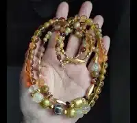 ancient gold necklace, antique glass jewelry, ancient greek jewelry for sale, ancient amber jewelry, ancient jewellery, Gem Gardener