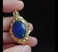black opal pendant video