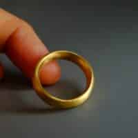 Roman Gold Band Ring, viking jewelry gold ring, viking gold ring for sale, roman style gold ring, heavy gold ring mens, 24k solid gold ring mens, 24k solid gold wedding band, solid gold wedding band womens, solid gold wedding band mens, Gem Gardener