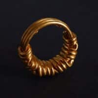 Gold Puzzle Ring, 24k solid gold ring mens, chunky gold rings mens, ancient style rings for sale, roman gold ring singapore, Gem Gardener