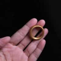 heavy gold ring mens, custom 24k gold ring, gold ring mens 24k, custom mens rings, 24k fine gold jewelry, 24k solid gold mens ring, 1 troy oz gold ring, Gem Gardener