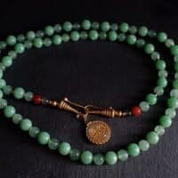 Long Jade Bead Necklace, long green jade bead necklace, extra long beaded necklace, chrysoprase jade bead necklace, chrysoprase beaded necklace, vintage jade beaded necklace, double strand beaded necklace gold, fine beaded gold necklace, gold beaded necklace with pendant, beaded jewellery singapore