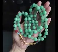 jade chrysoprase rope bead necklace video