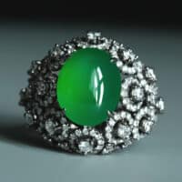 jadeite jade ring, jadeite ring singapore,玻璃种翡翠, jadeite transparent, high quality jadeite, green jade ring price, jade ring singapore, Gem Gardener