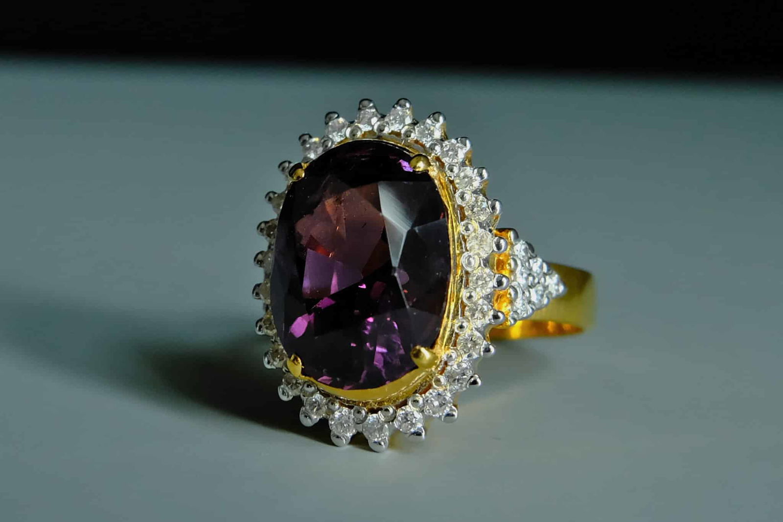 purple spinel ring, burmese purple spinel, spinel engagement ring vintage, purple spinel engagement ring, burma spinel ring, spinel stone purple, Gem Gardener