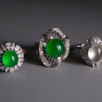 Antique Platinum Jadeite Ring, imperial jadeite jade ring, jadeite ring singapore, jade ring singapore, high quality jade ring, antique jade rings for sale, fine jade jewelry hong kong, green jade ring price, Gem Gardener