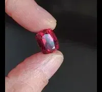 5ct vietnam red spinel video