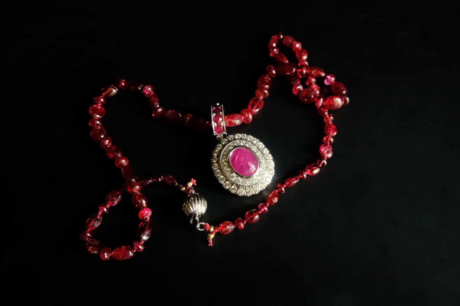 antique ruby pendant, ruby pendant antique, ruby cabochon pendant, vintage ruby pendant, red ruby pendant, natural ruby pendant gold, ruby pendant singapore, unheated ruby, Gem Gardener
