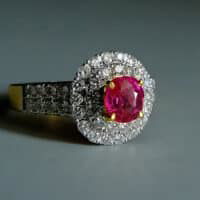 Vintage Natural Ruby Ring, burma ruby ring price, unheated ruby ring, unheated ruby ring etsy.com, vintage ruby rings for sale, ruby ring singapore, ruby jewellery singapore, vintage jewellery singapore, vintage rings singapore, Gem Gardener