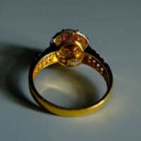 Vintage Natural Ruby Ring, burma ruby ring price, unheated ruby ring, unheated ruby ring etsy.com, vintage ruby rings for sale, ruby ring singapore, ruby jewellery singapore, vintage jewellery singapore, vintage rings singapore, Gem Gardener