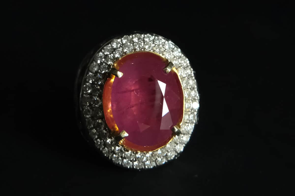 big ruby ring mens, big ruby stone ring,