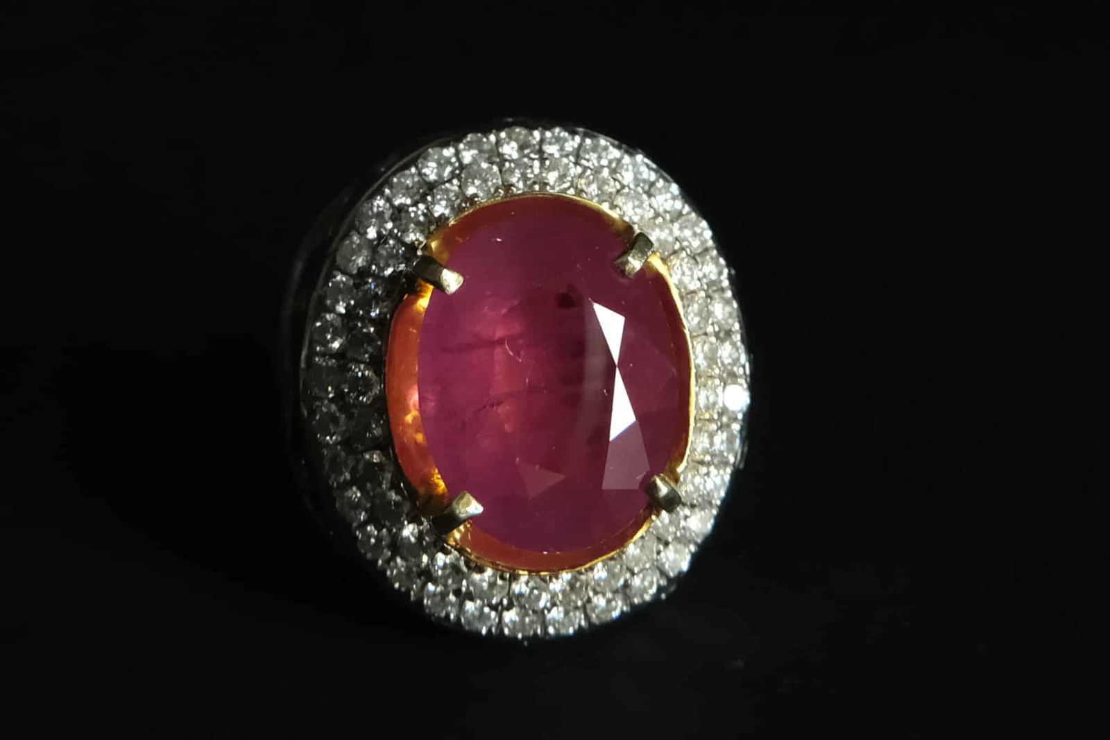 big ruby ring mens, big ruby stone ring,