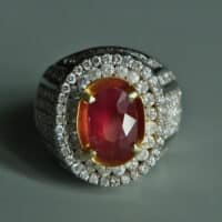 Vintage Mens Gold Ruby Ring, mens ruby rings for sale, ruby pinky ring mens, natural ruby 3 carat price, mens ring singapore, unheated ruby ring, ruby mens rings etsy, ruby ring singapore, Gem Gardener