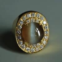 mens vintage cats eye ring, cats eye mens ring for sale, vintage rings for men, mens ring singapore, cat eye stone mens ring, cat's eye ring singapore