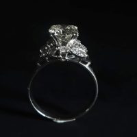 vintage platinum diamond ring, antique platinum diamond ring, diamond ring singapore, 1.5ct diamond ring, mid century diamond ring for sale, antique jewellery singapore, vintage rings singapore, vintage engagement ring singapore, Gem Gardener