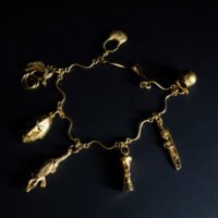 totem gold charm, totem lucky charm, safari charms, charm bracelet adventure, charm bracelet singapore, travel charm bracelet, vintage charm bracelets for sale, Gem Gardener
