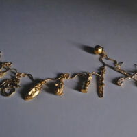Vintage Totem Charm Bracelet 18k