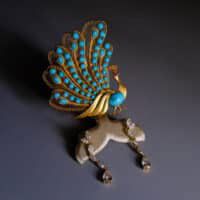 antique peacock brooch, vintage peacock brooch, antique turquoise brooch, vintage turquoise brooch, antique gold brooches for sale, antique gold brooch for men, vintage brooch singapore, gold brooch singapore, peacock jewelry, Gem Gardener