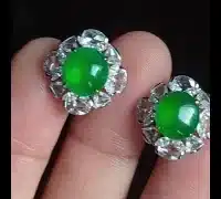 glassy imperial jade earrings video