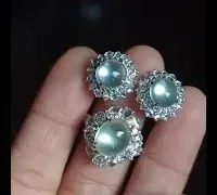ice jade diamond ring earrings set video