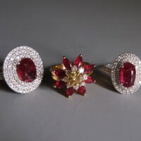 unheated ruby ring, oval ruby ring, natural unheated untreated ruby, ruby ring singapore, ruby engagement ring with diamonds, ruby engagement ring singapore, ruby halo rings for sale, Gem Gardener