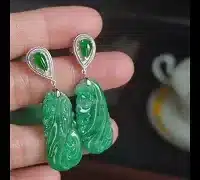 carved jade earrings video