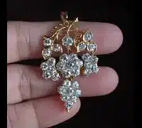 peranakan grape diamond pendant video