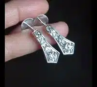 art deco diamond earrings video