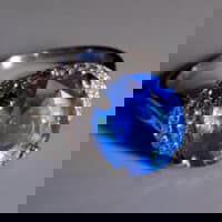 Cornflower Blue Sapphire Ring, unheated blue sapphire ring, intense cornflower blue sapphire, blue sapphire ring singapore, blue sapphire ring singapore price, unheated untreated blue sapphire, engagement ring singapore, Gem Gardener