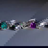 Glassy Ice Jade Ring Petite 4c