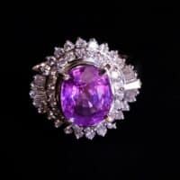 purple sapphire ring, purple pink sapphire ring, burma sapphire ring, unheated purple sapphire ring, burmese sapphire engagement ring, purplish pink sapphire price, purple sapphire engagement rings, engagement ring singapore, Gem Gardener