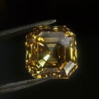 Fancy Yellow Asscher Diamond, 11ct diamond price, fancy yellow diamond, fancy yellow diamonds for sale, fancy diamond singapore, loose diamond singapore, Gem Gardener