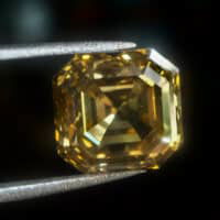 Fancy Yellow Asscher Diamond, 11ct diamond price, fancy yellow diamond, fancy yellow diamonds for sale, fancy diamond singapore, loose diamond singapore, Gem Gardener
