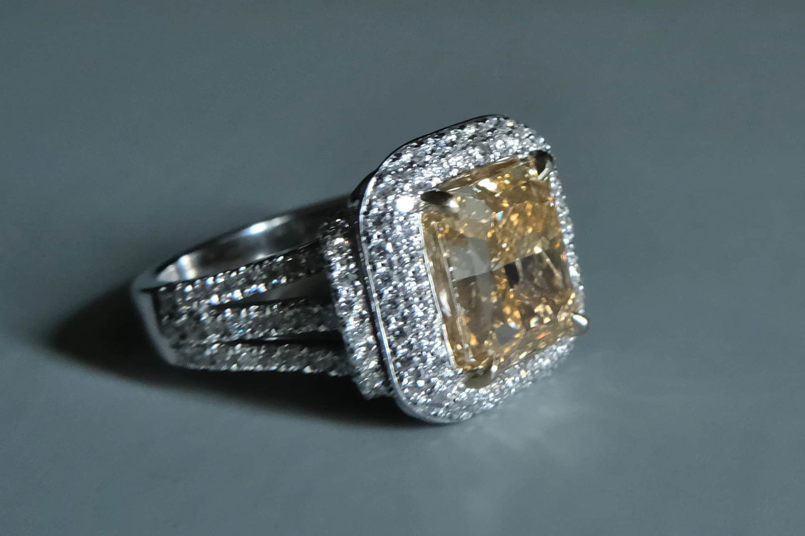 Fancy Brownish Yellow Diamond, fancy yellow diamond ring for sale, 4 carat yellow diamond price, fancy color diamonds rings, fancy yellow diamond ring, fancy diamond rings for women, fancy diamond singapore, yellow diamond ring singapore, Gem Gardener
